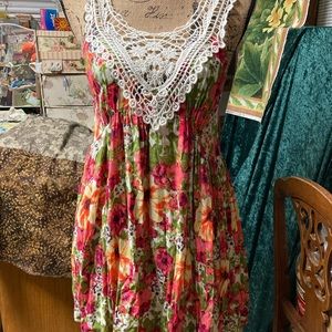 Pretty gauze sundress from Forever 21